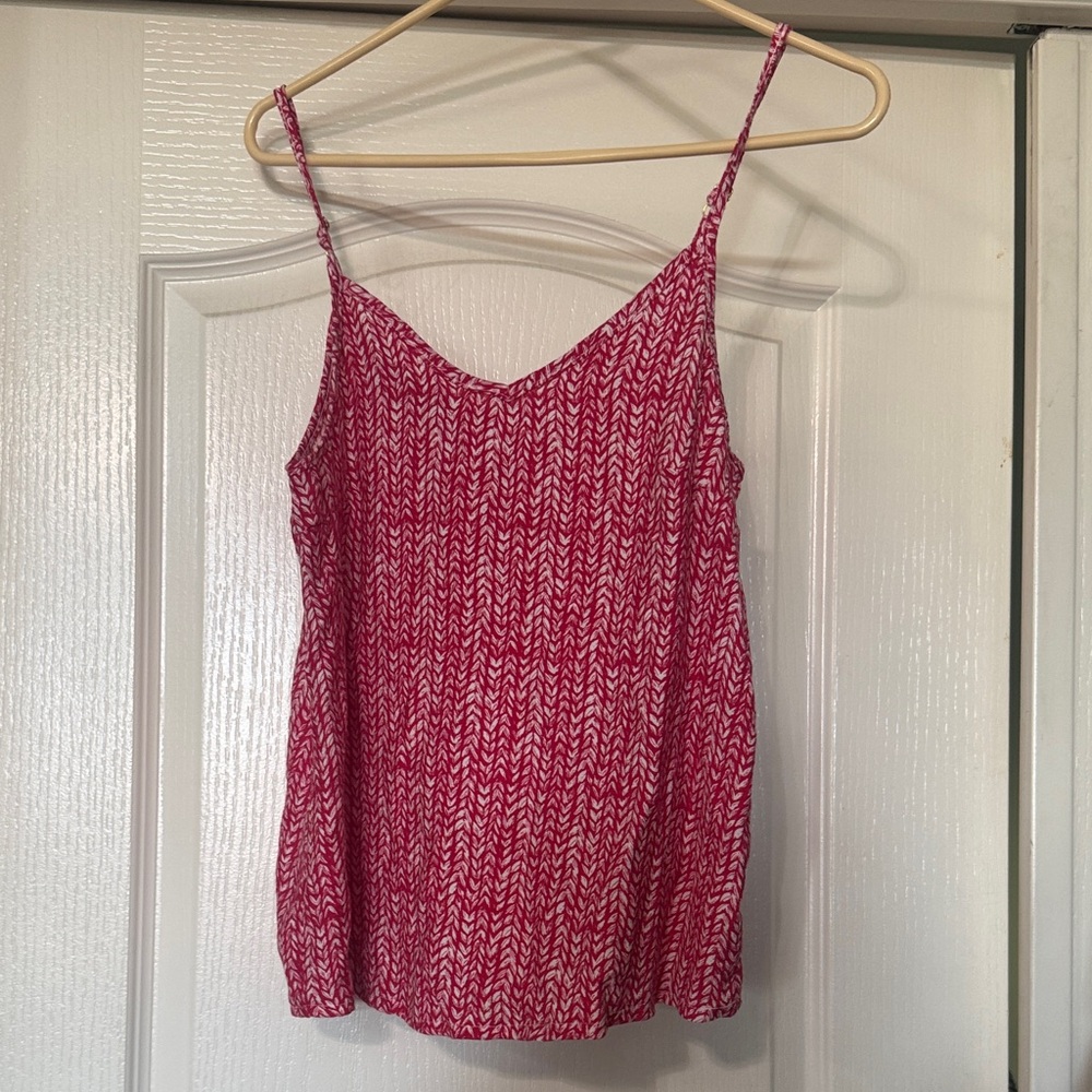 Women's Pink Patterned Top